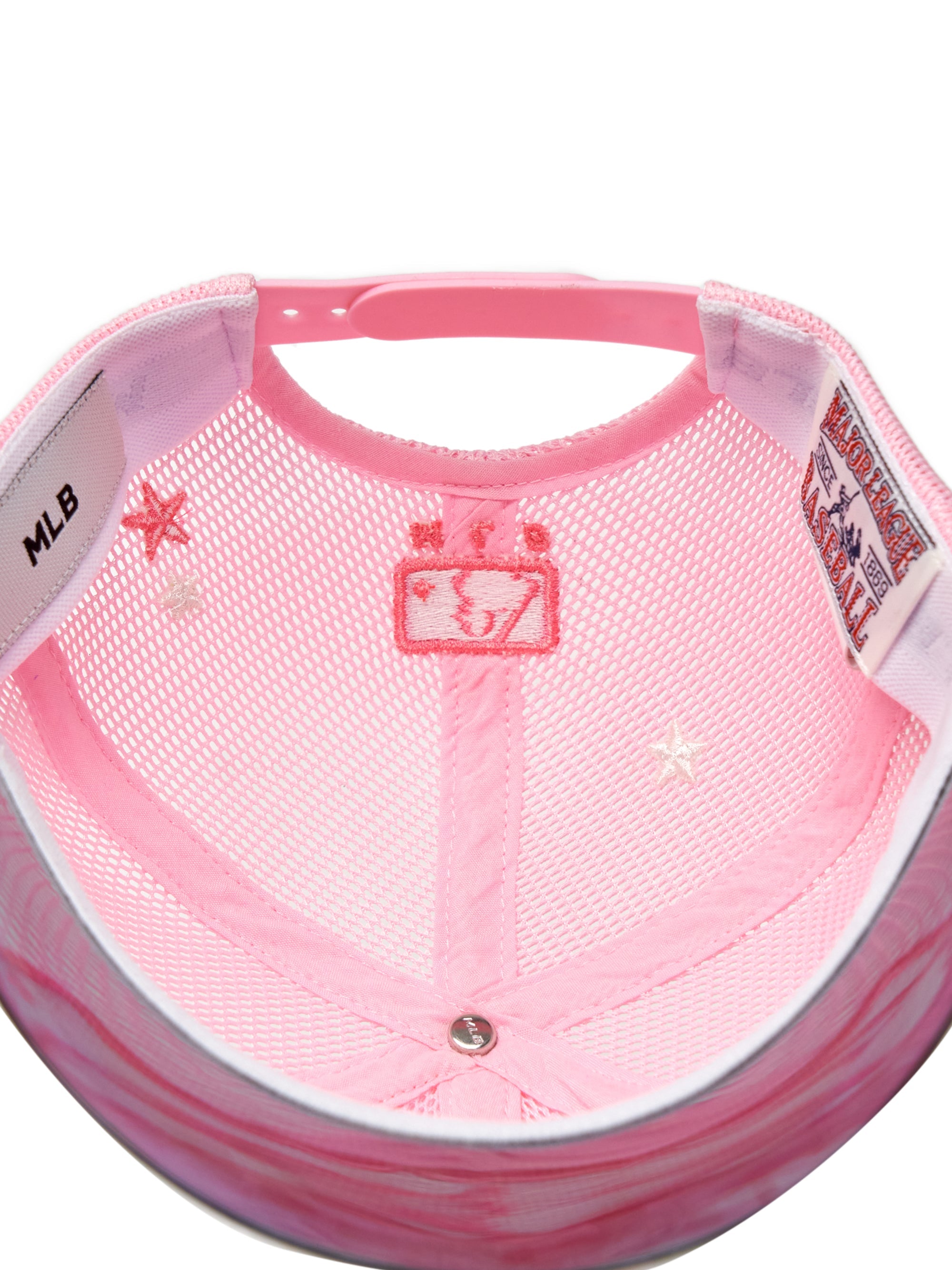 Mirror Brim Color Block All-Mesh Cap