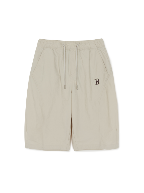 Basic Cotton Touch Curved Bermuda Shorts