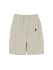 Basic Cotton Touch Curved Bermuda Shorts