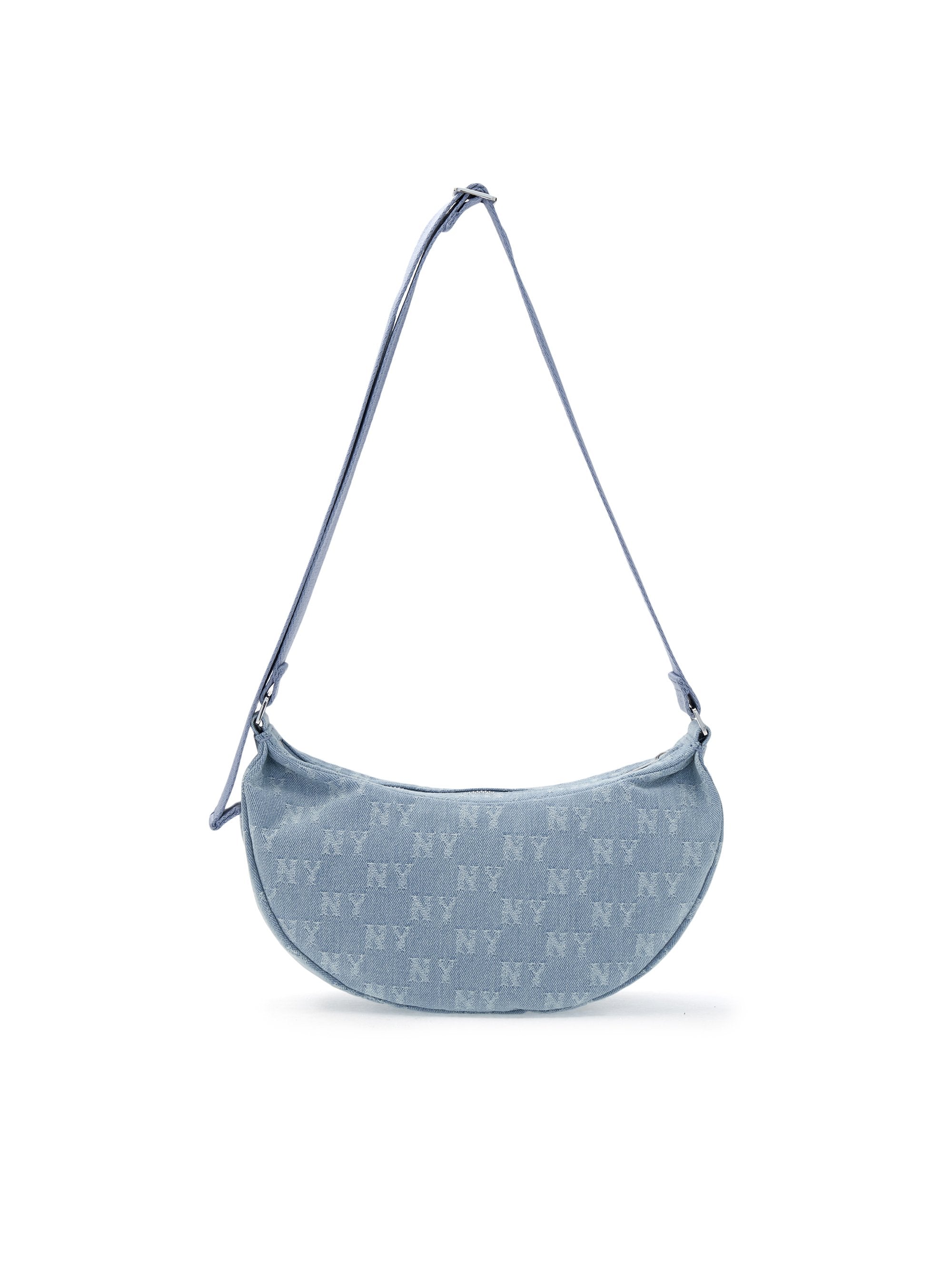 Classic Monogram Denim Vintage Hobo Bag