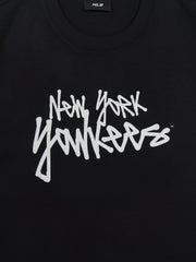 Sportive Mesh Graphic Sleeveless T-Shirts