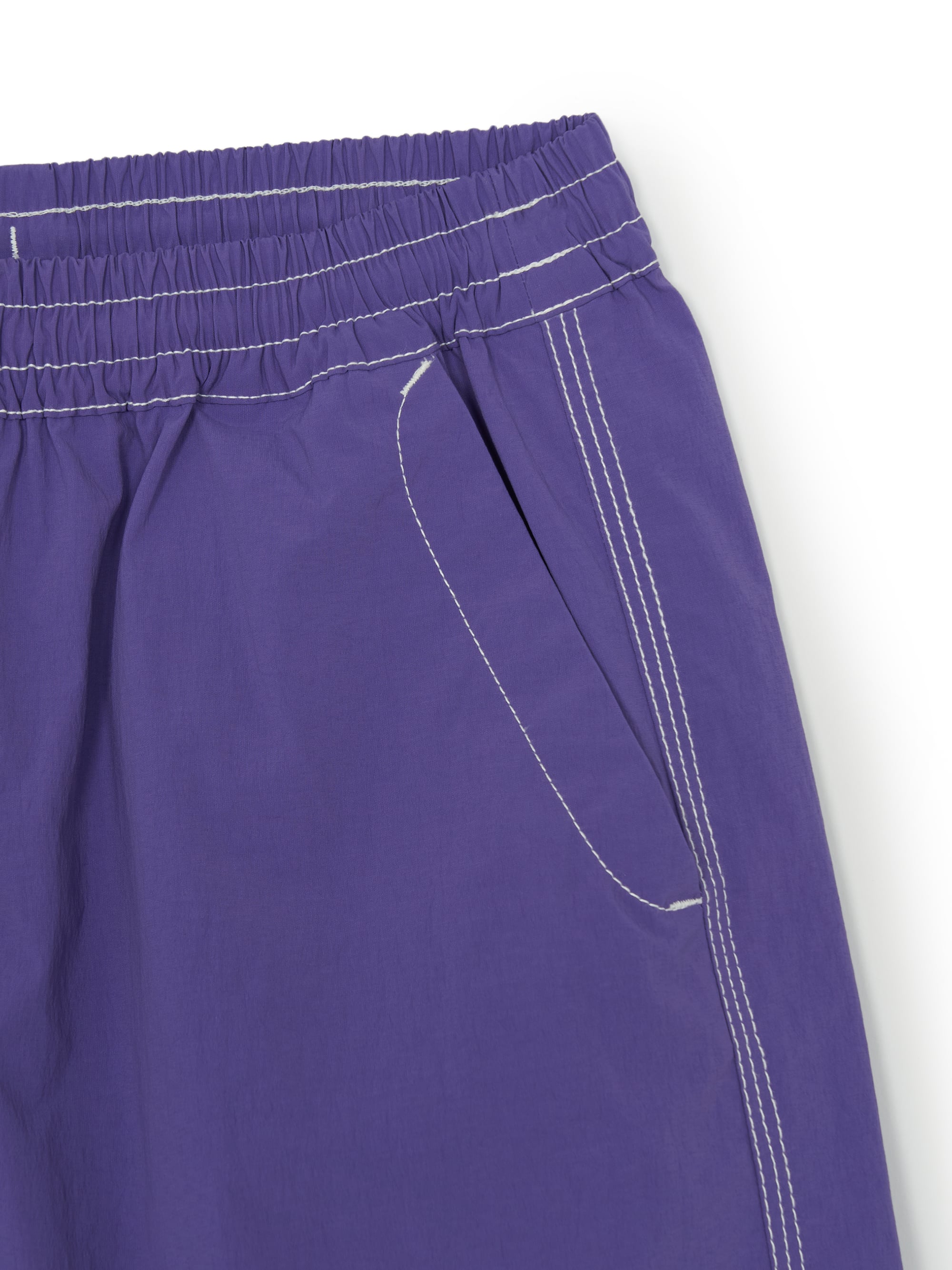 Sportive Small Logo Nylon Shorts