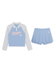Girl's Sportive Rashguard Shorts Set