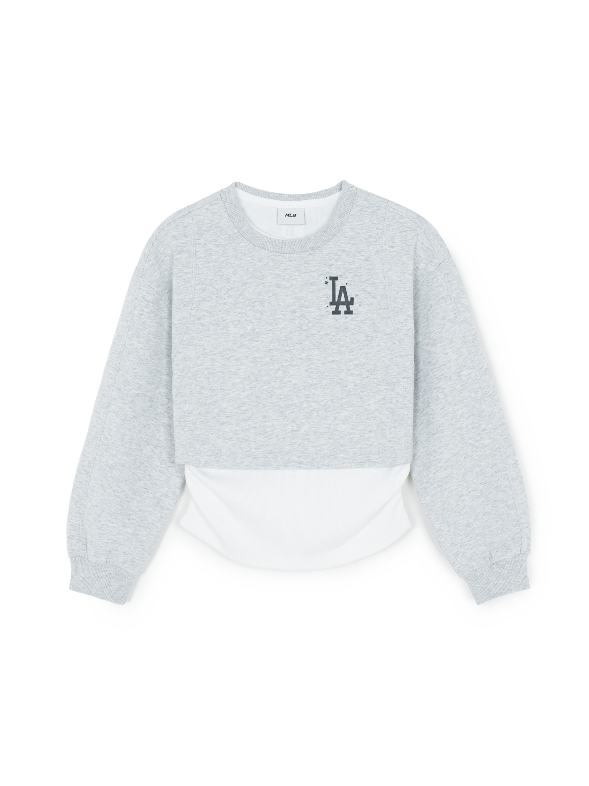 Street Girl's Layered Sweatshirt