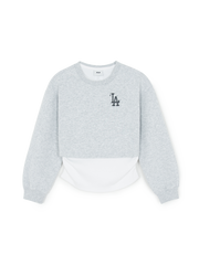 Street Girl's Layered Sweatshirt