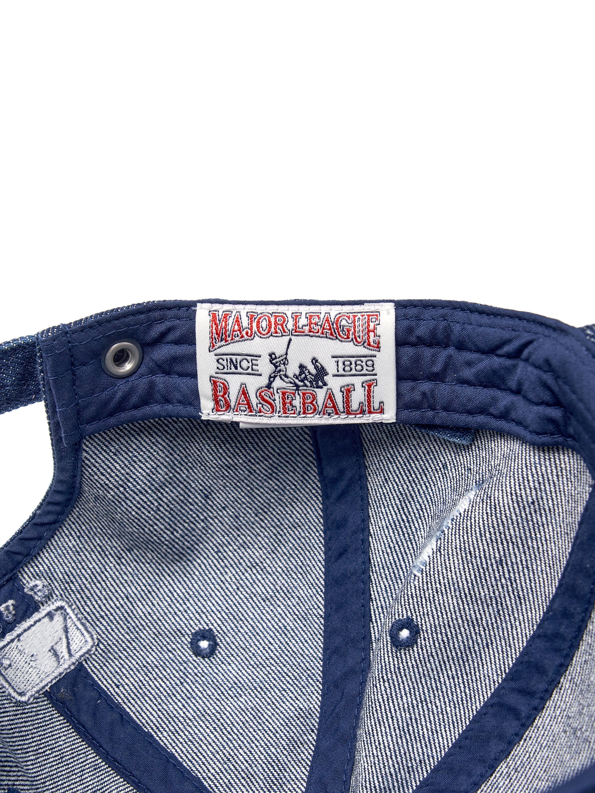 Vintage Destroyed Denim Unstructured Ballcap