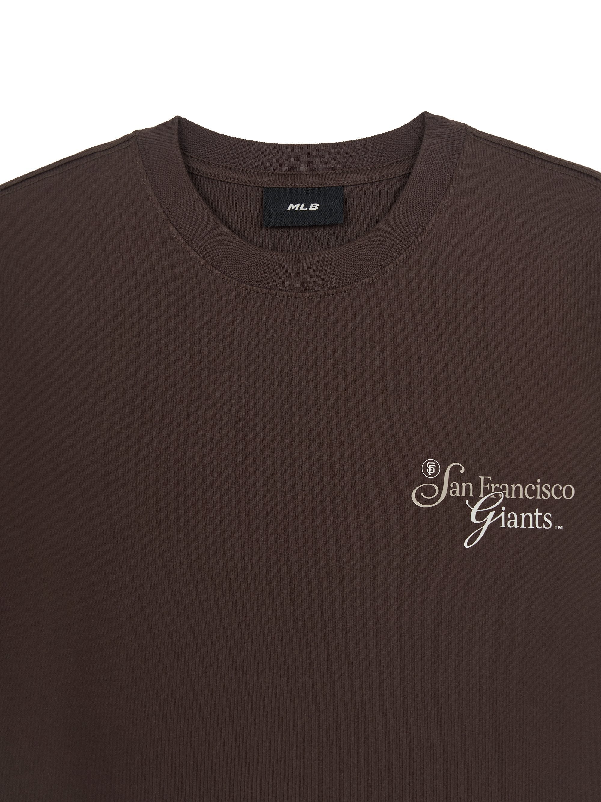 Sheriff Lettering Semi Over-Fit T-shirt