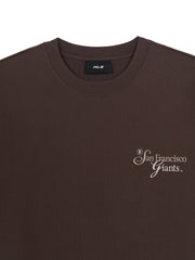 Sheriff Lettering Semi Over-Fit T-shirt