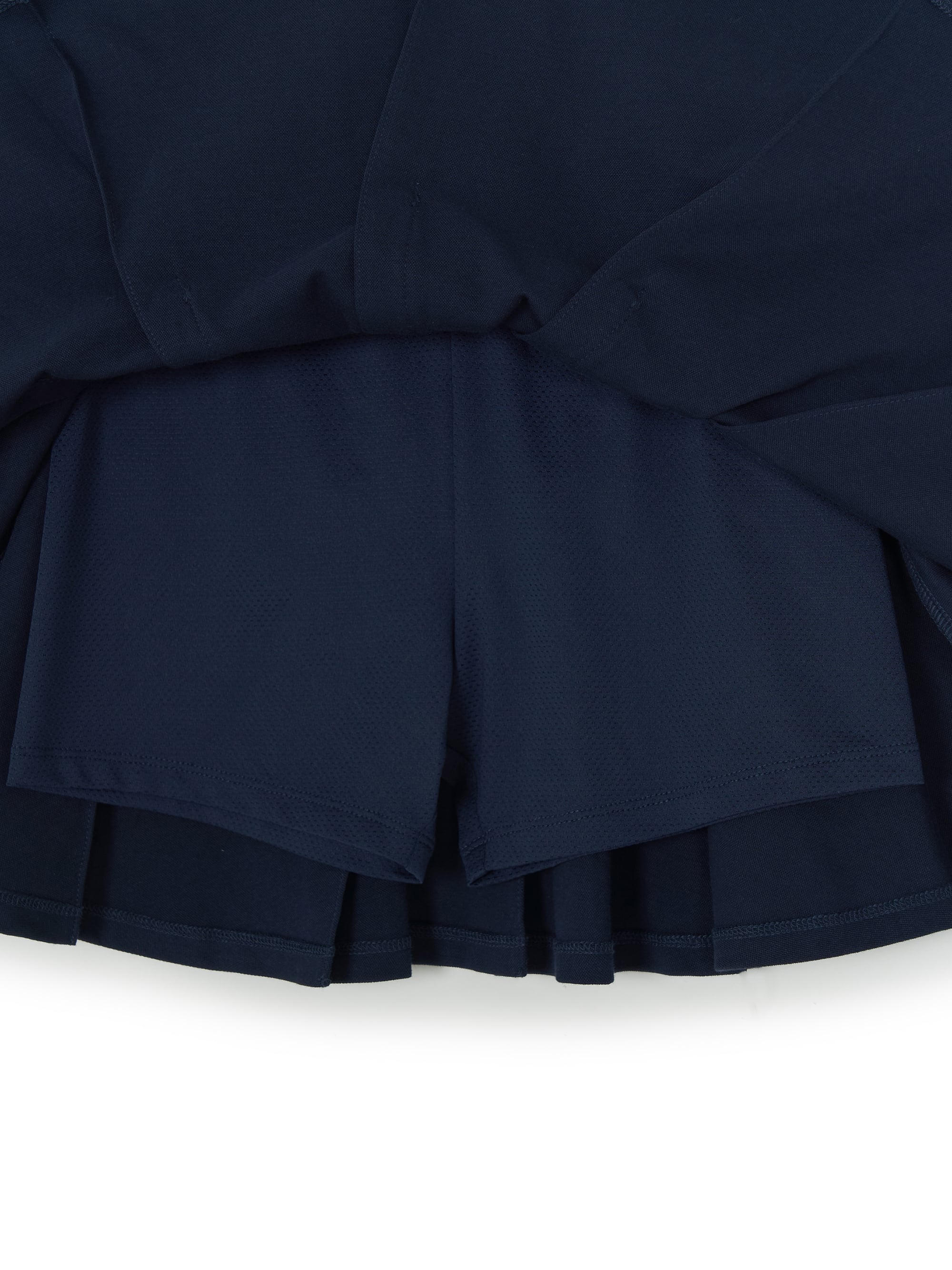 VARSITY SPORTIVE PLEATS SKIRT