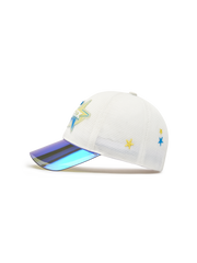 Mirror Brim Color Block All-Mesh Cap
