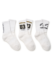 Varsity Sportive Mid Socks 3pairs Set