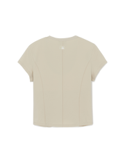 Women's Slim Crop Cap Sleeve T-shirt