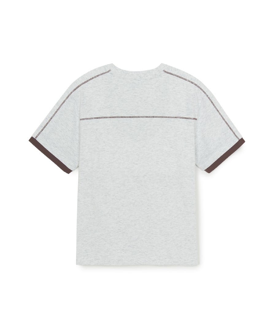 Outdoor Basic Pocket Layered T-shirt Set