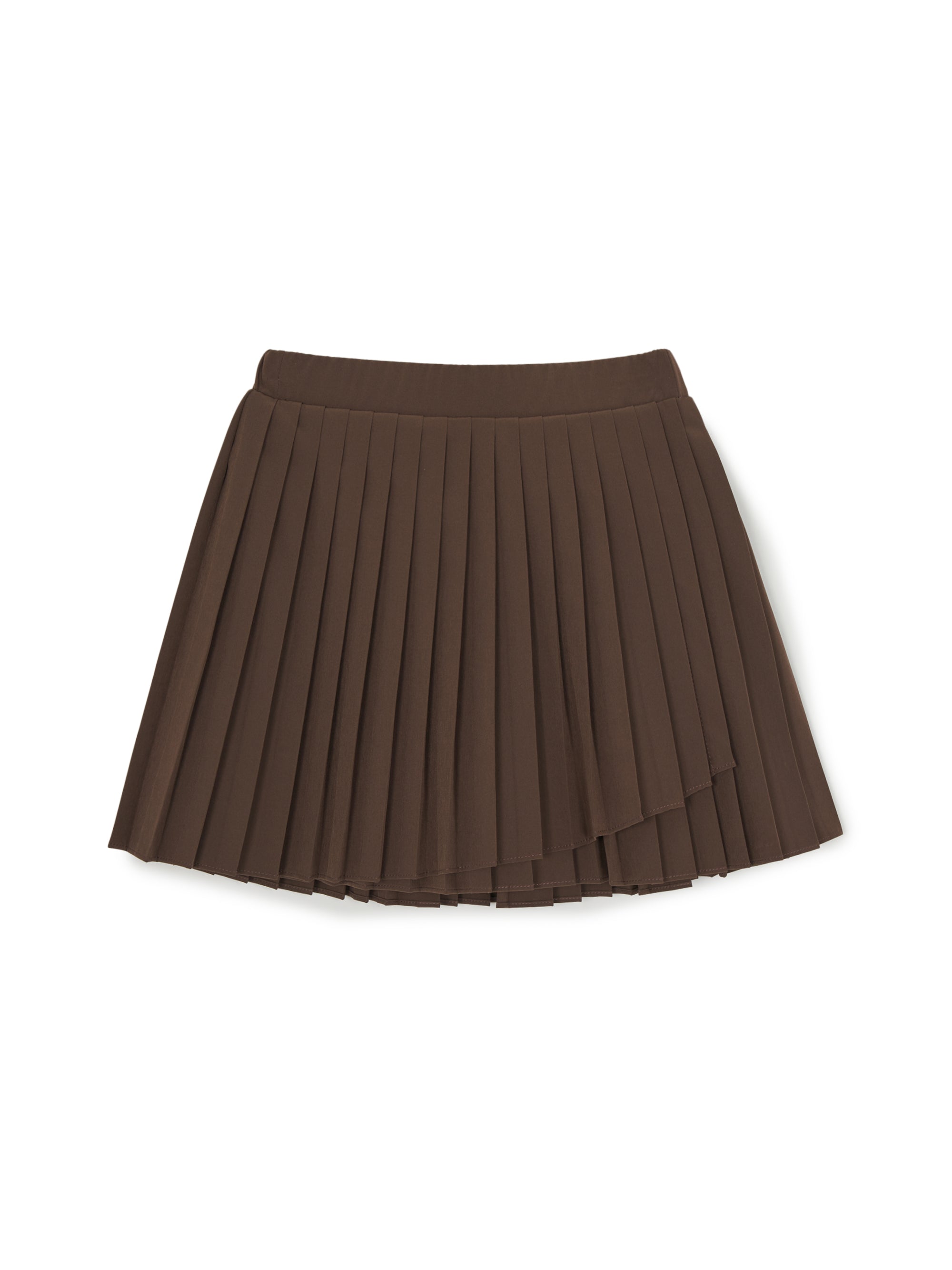 Sportive Athleisure Cursive Skirt T-shirt Set (Girl's)