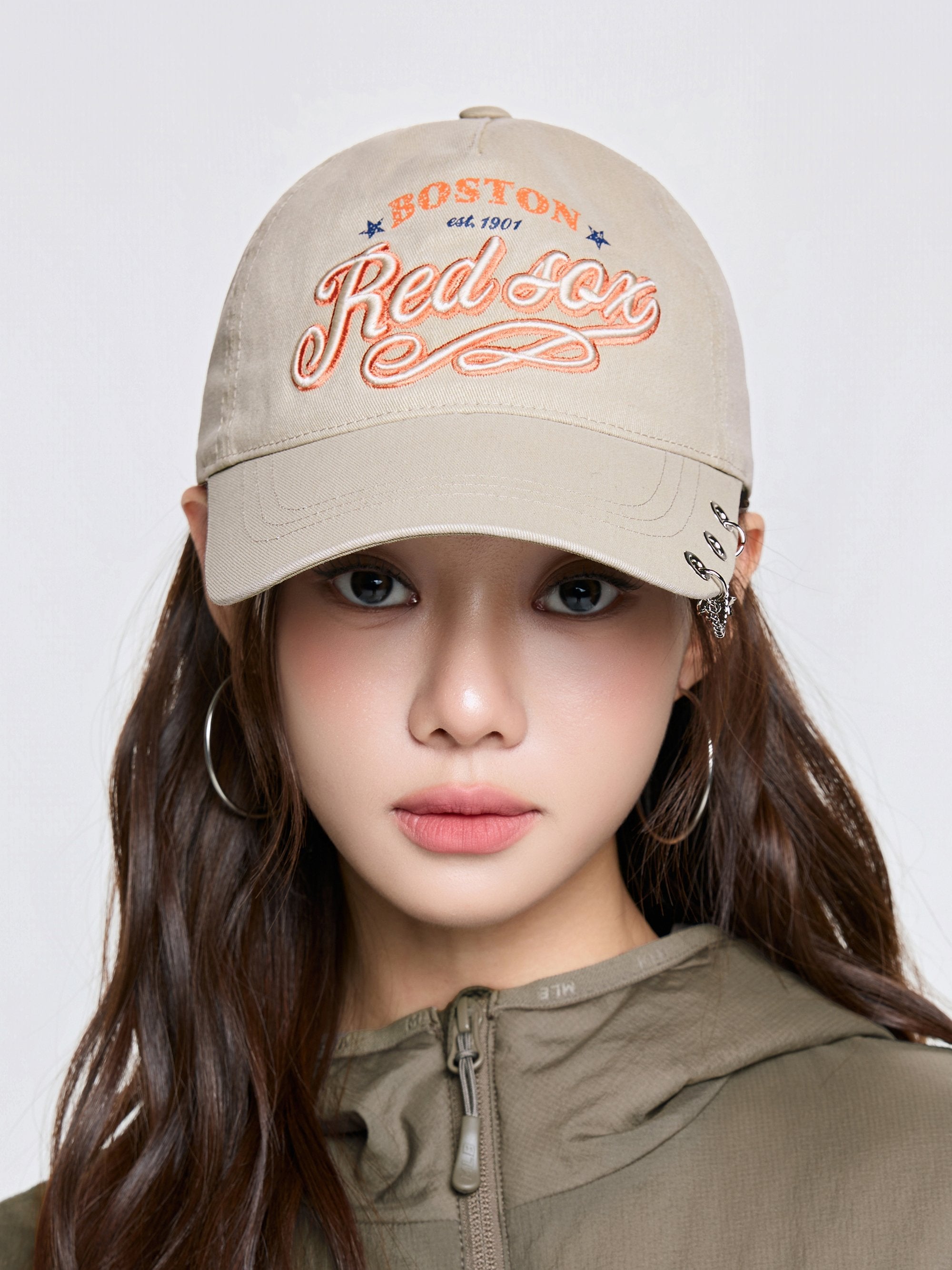 Vintage Cursive Jewelry Unstructured Ballcap