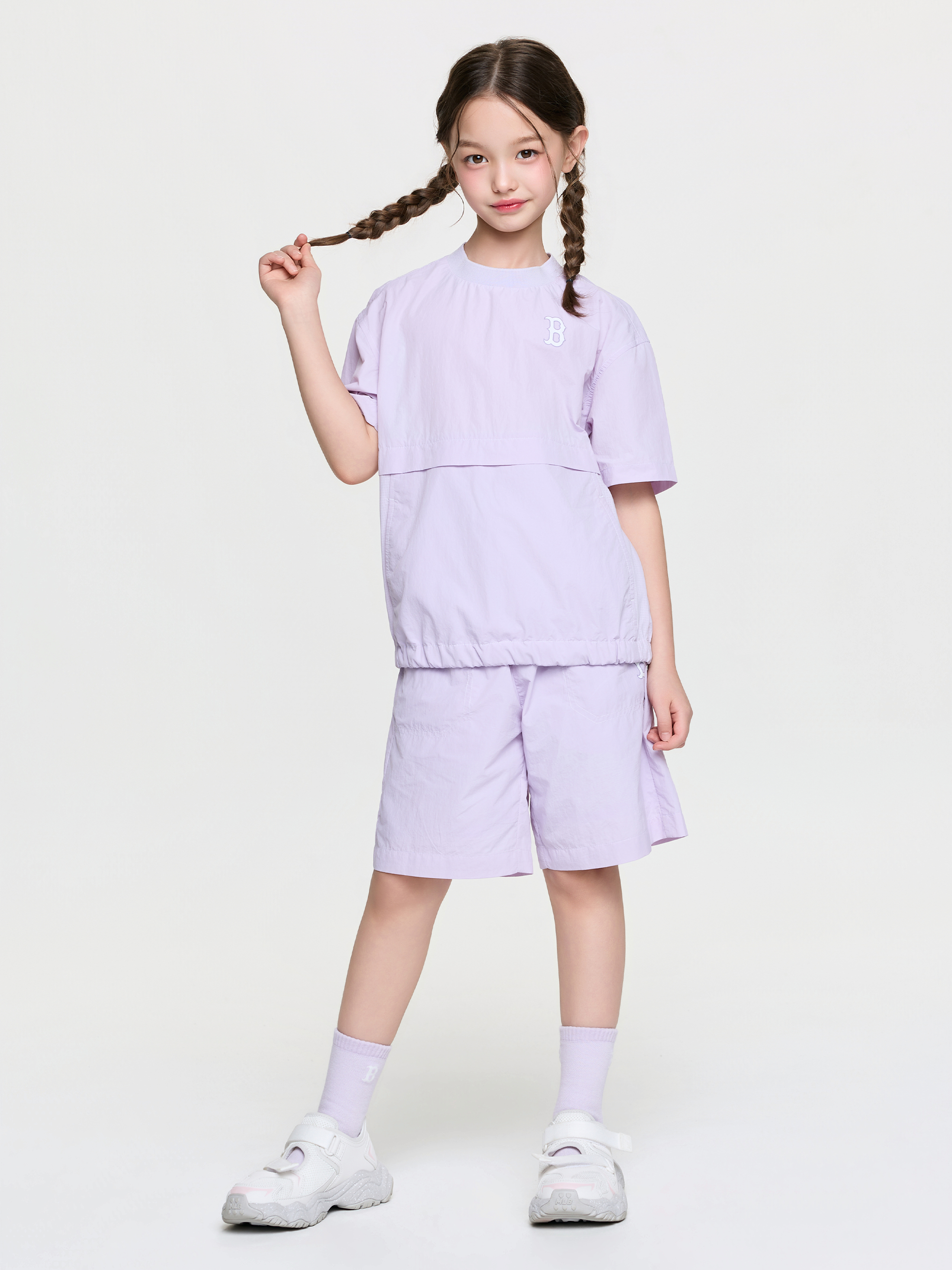 OUTDOOR BASIC WOVEN T-SHIRT SET
