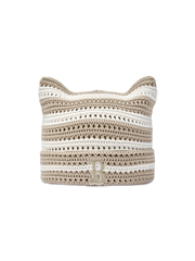 SUMMER STRIPE MEOWING BEANIE