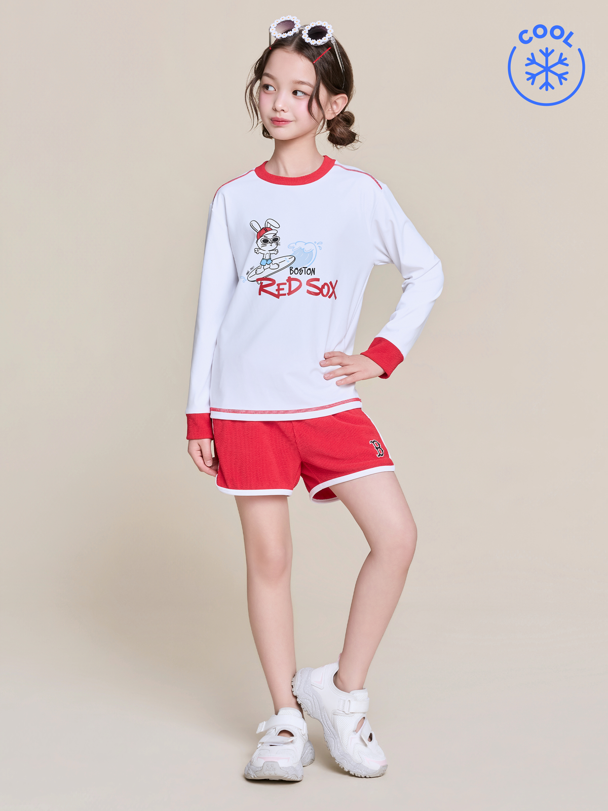 Street Surfing Bark&Bunny Rashguard Shorts Set