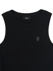 Women's Street Slim Ribbed Sleeveless T-shirt