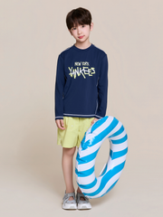 Street T-shirt Rashguard Board Shorts Set