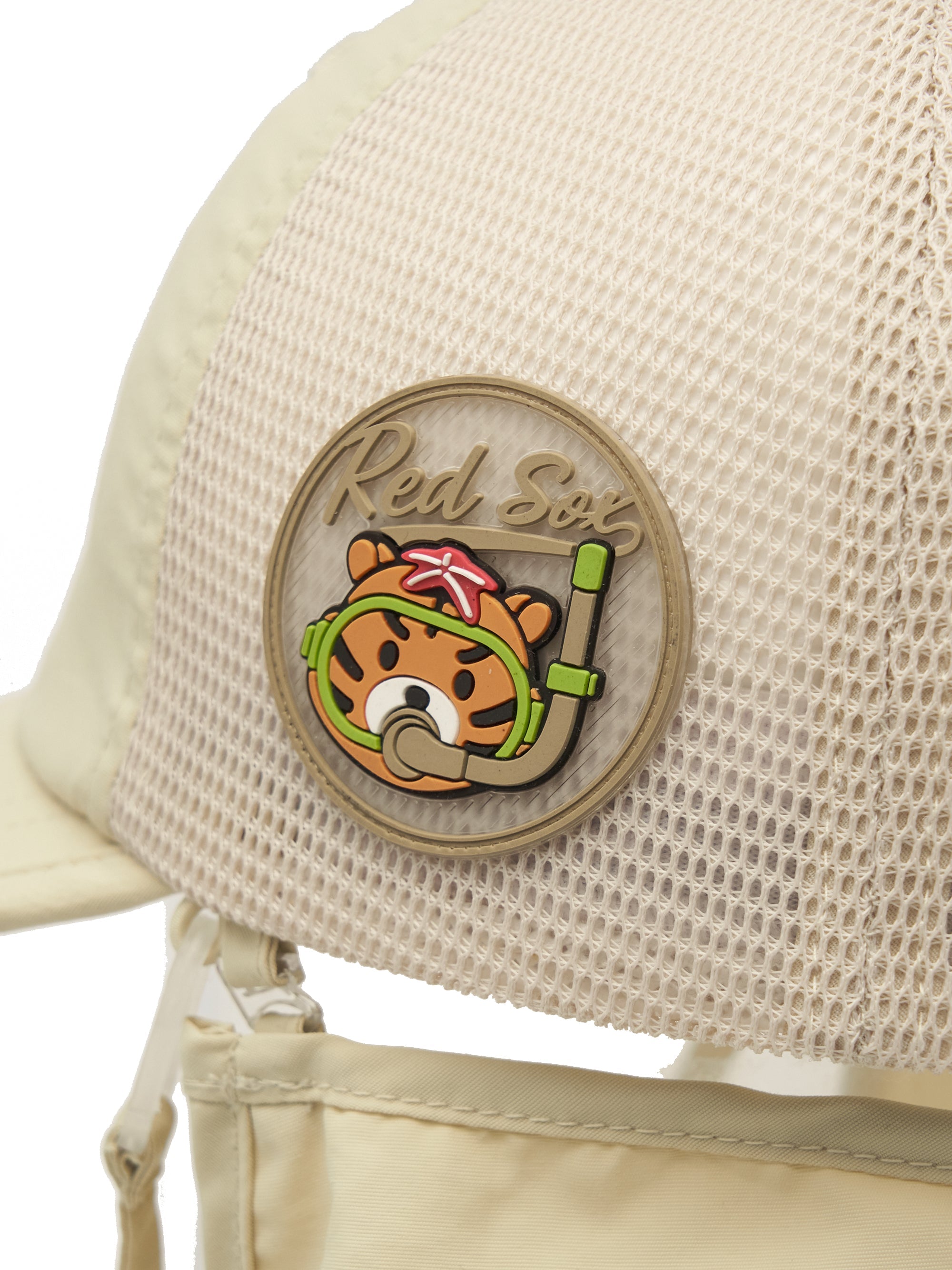 Mega Bear Friends Neck Flap Mesh Cap