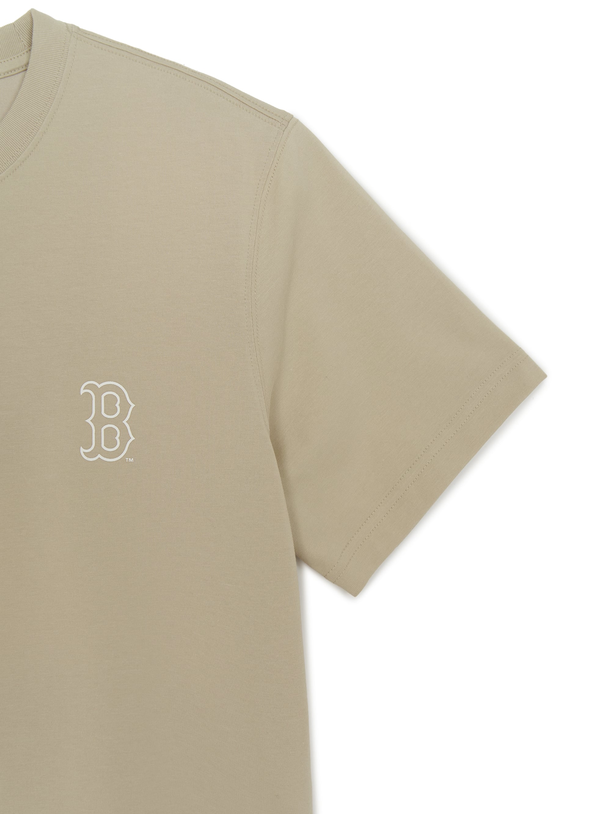 BASIC SMALL LOGO SEMI OVER-FIT T-SHIRTS