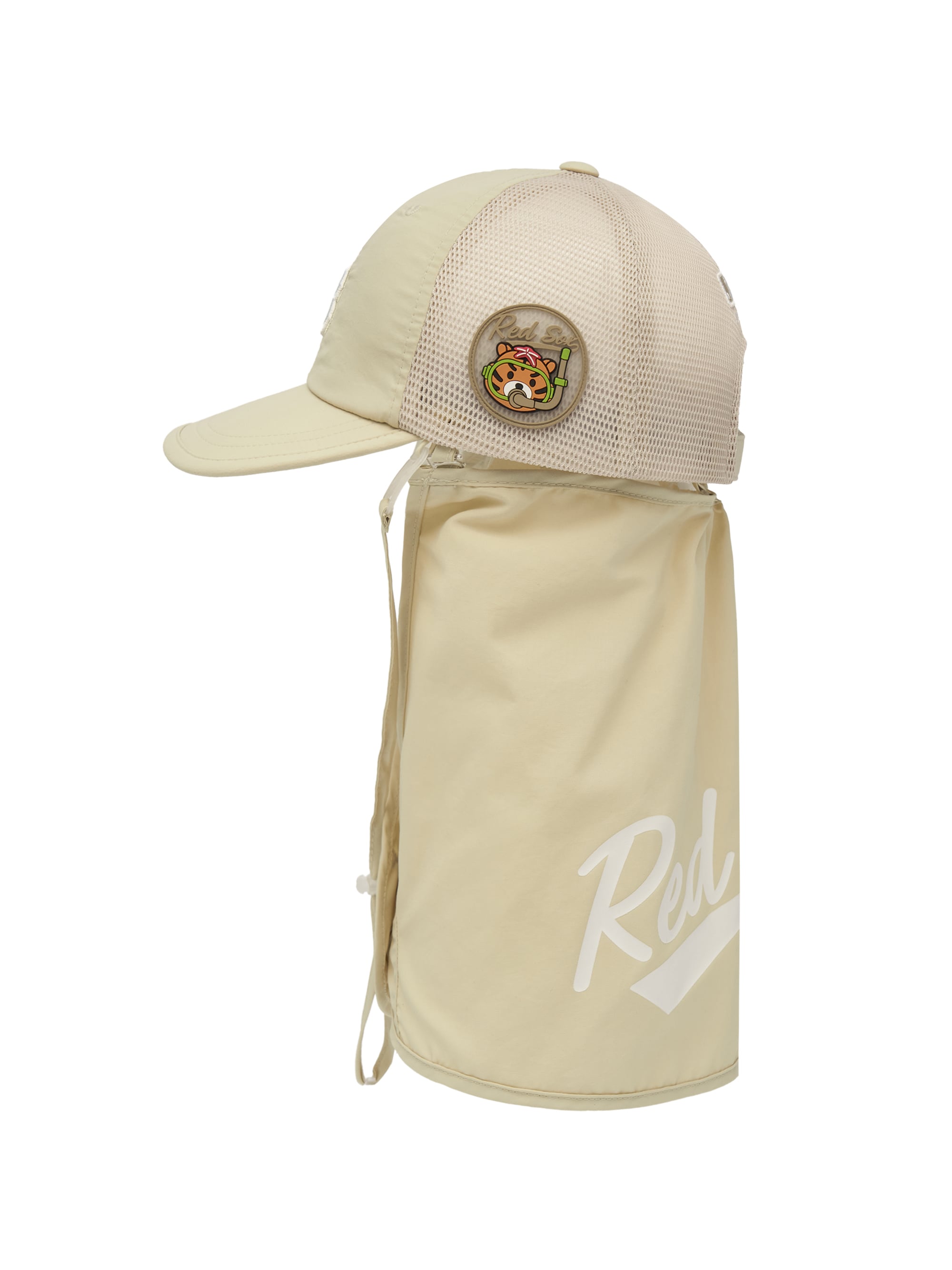 Mega Bear Friends Neck Flap Mesh Cap