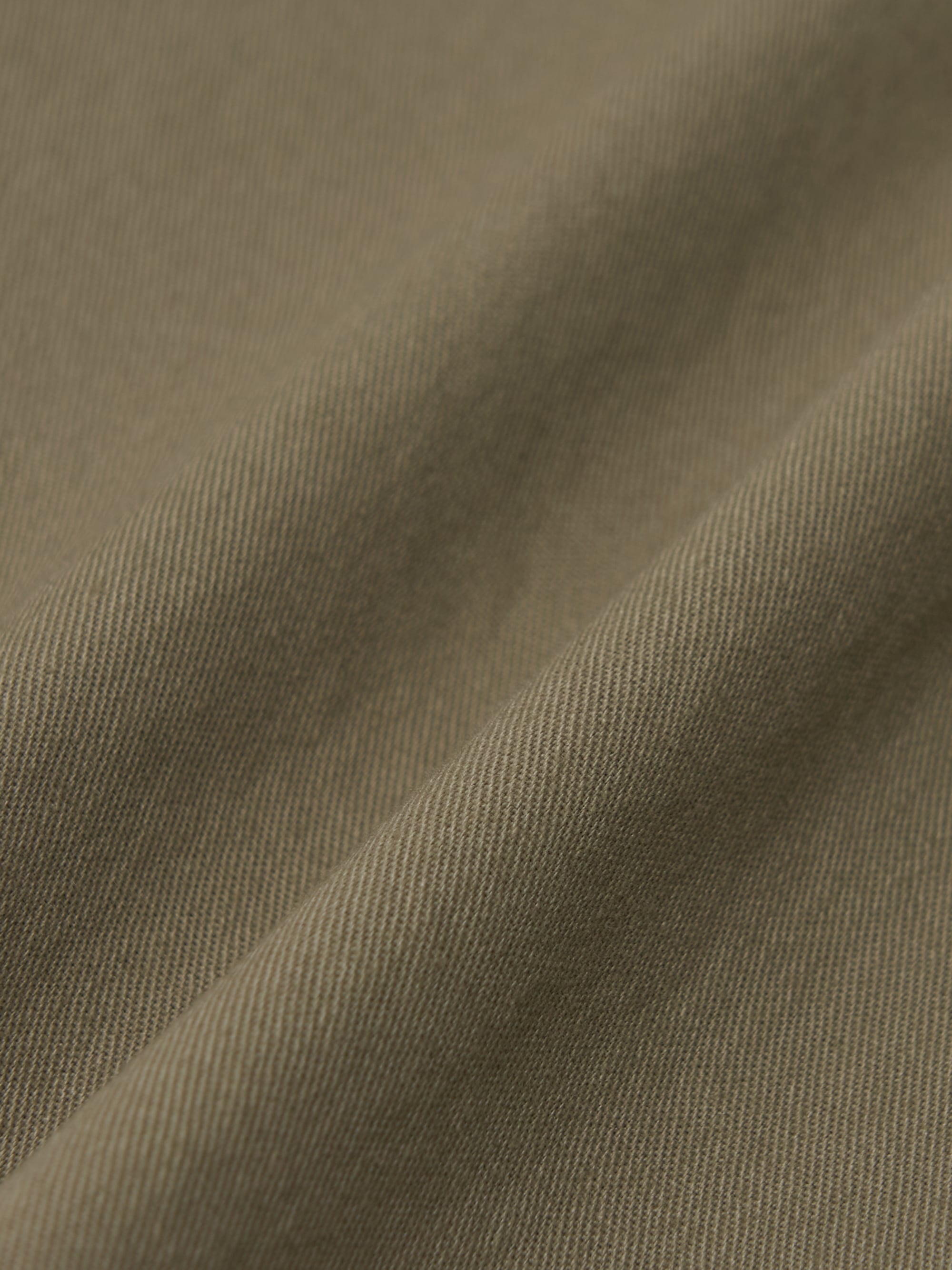 Washed Cotton Pin-Tuck Cargo Bermuda Shorts