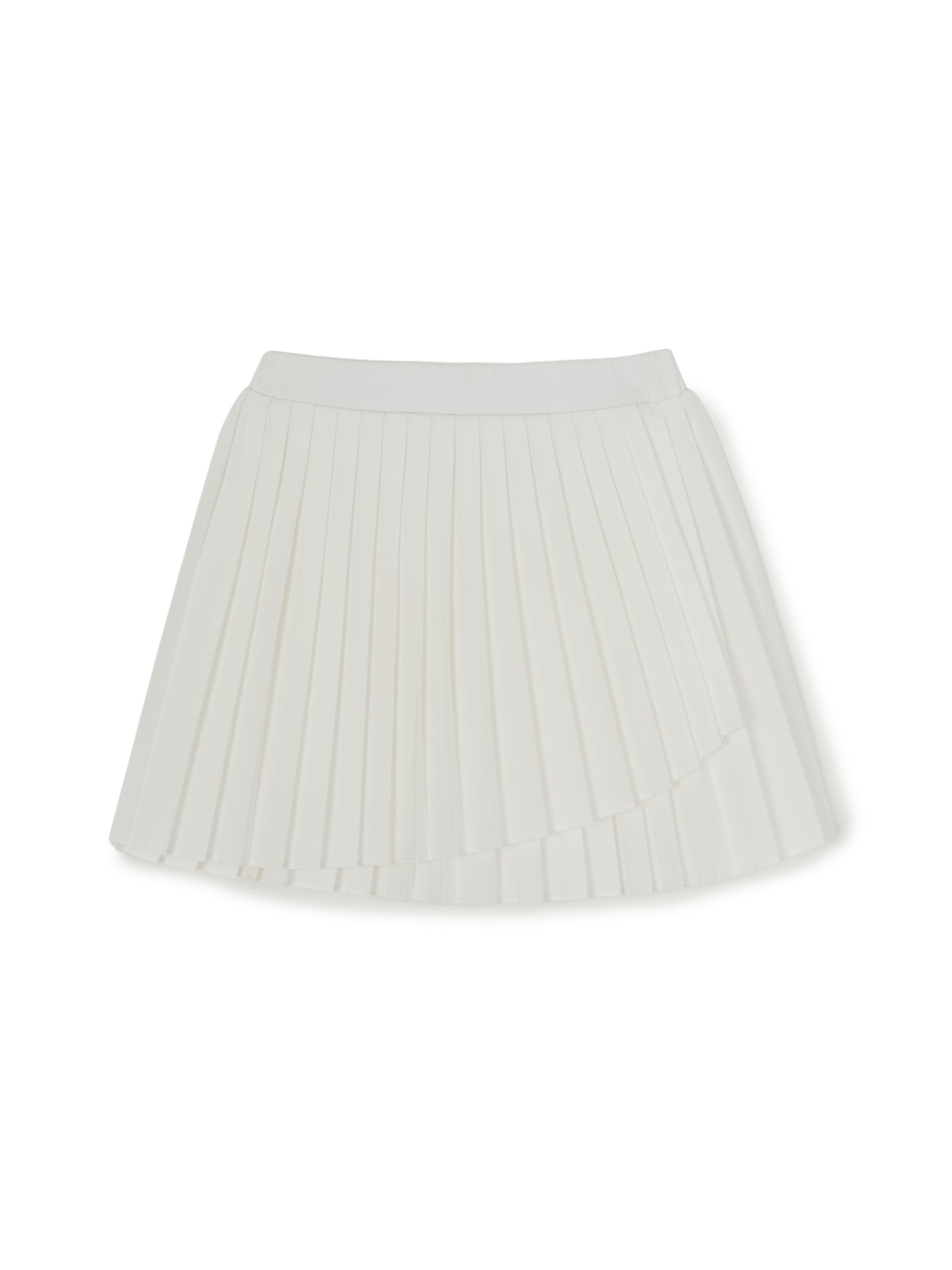 Sportive Athleisure Cursive Skirt T-shirt Set (Girl's)