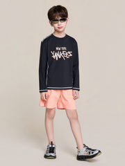 Street T-shirt Rashguard Board Shorts Set