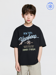 STREET GRADATION LETTERING T-SHIRT