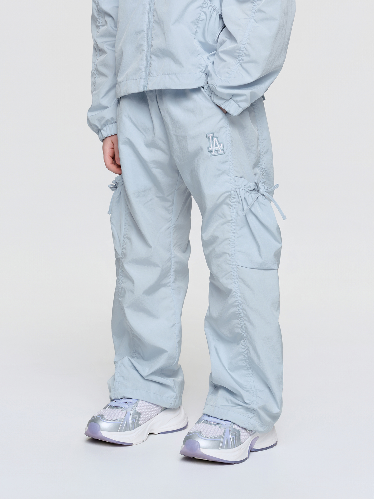 Street Girl's Ribbon Cargo Woven Pants