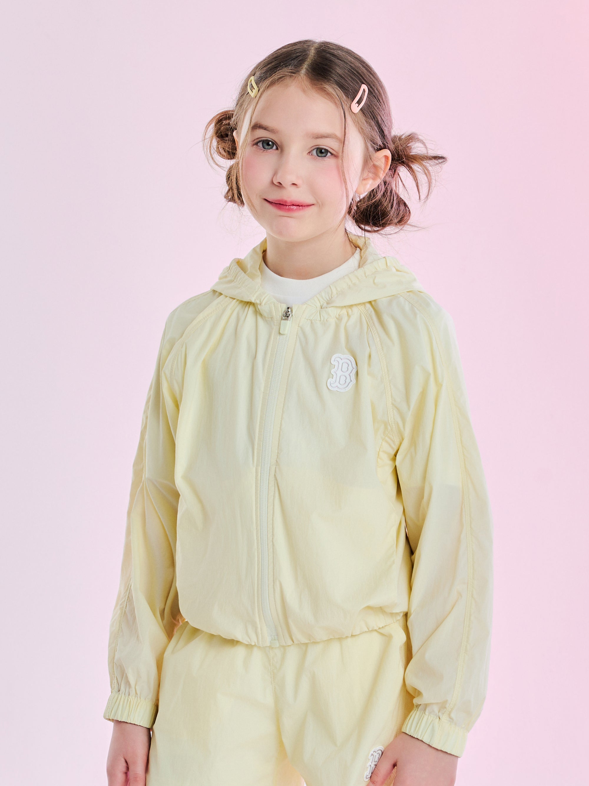 Girl's Sportive Stretch Windbreaker
