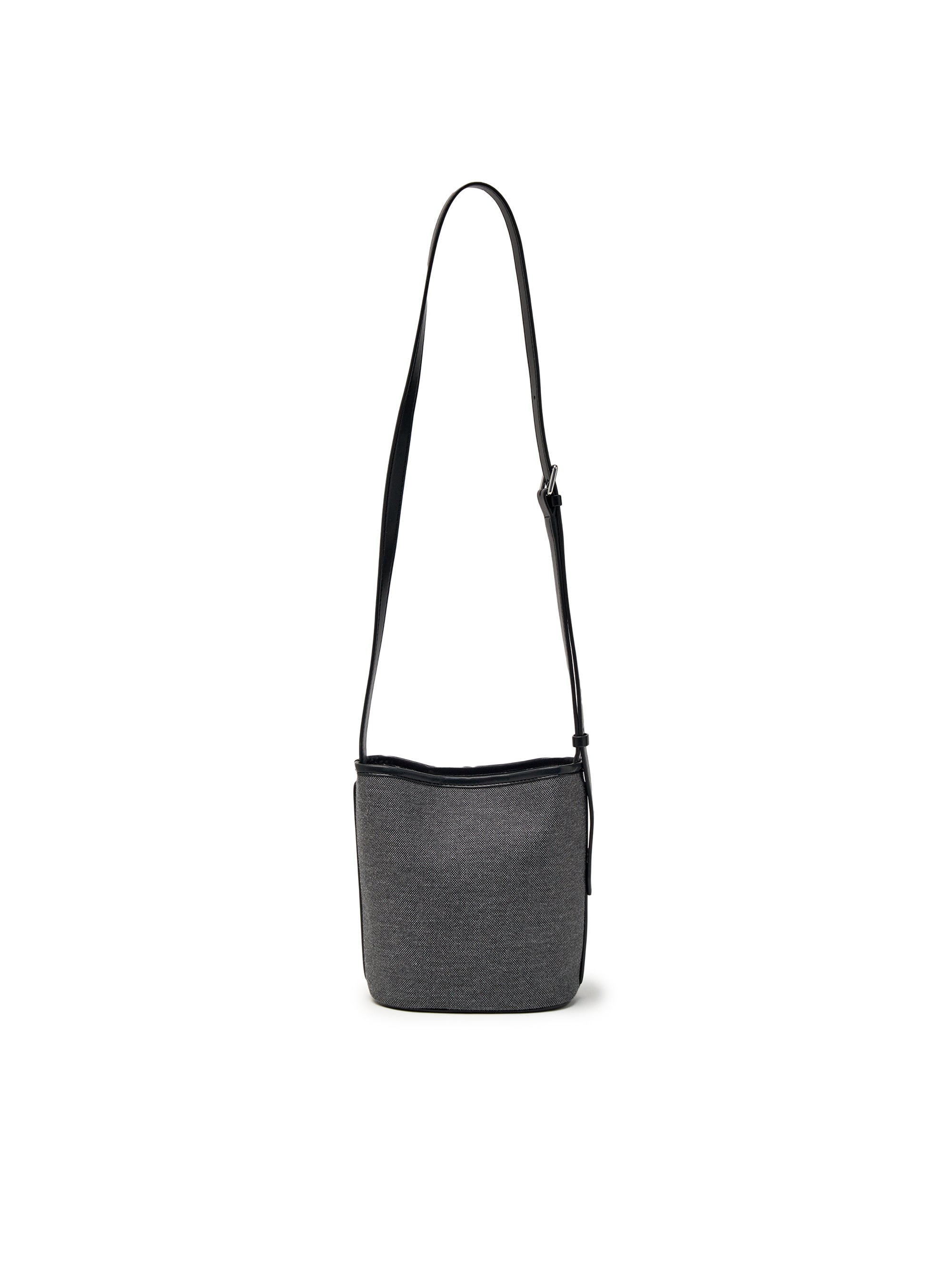 Basic Canvas Mini Bucket Bag