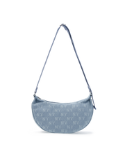 Classic Monogram Denim Vintage Hobo Bag