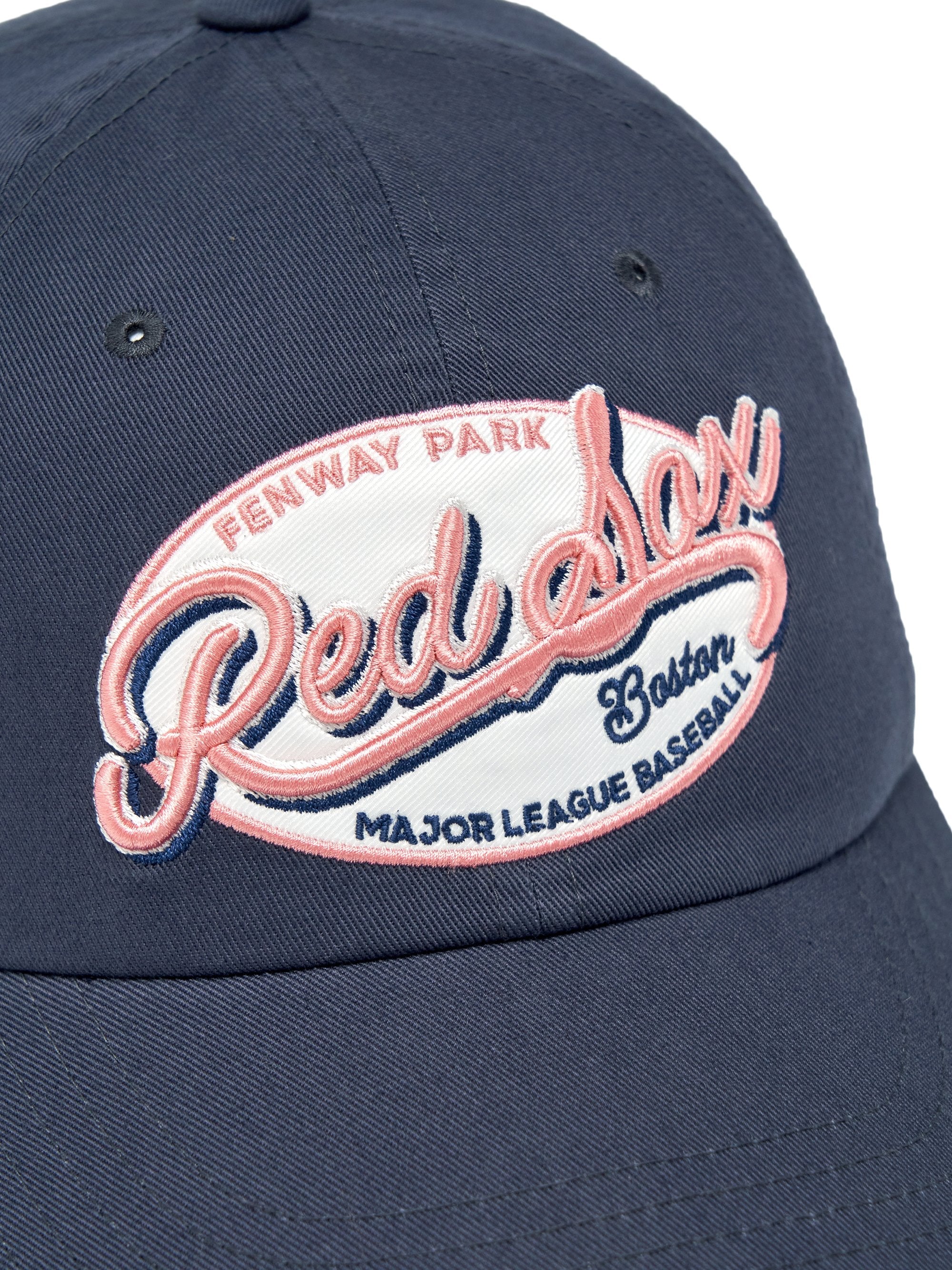 Street Oval Cursive Unstructured Ballcap
