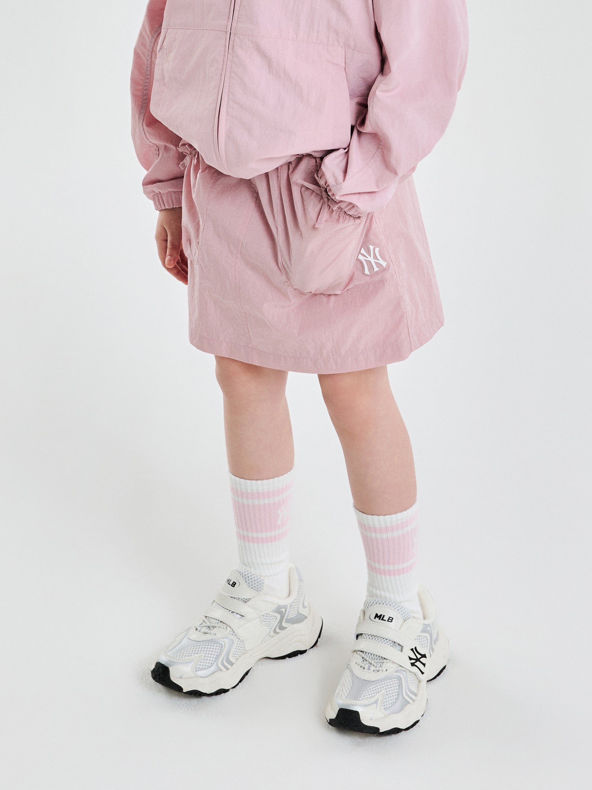 Outdoor Glossy Nylon Cargo Skirt