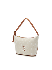 Classic Monogram Jacquard Hobo Bag
