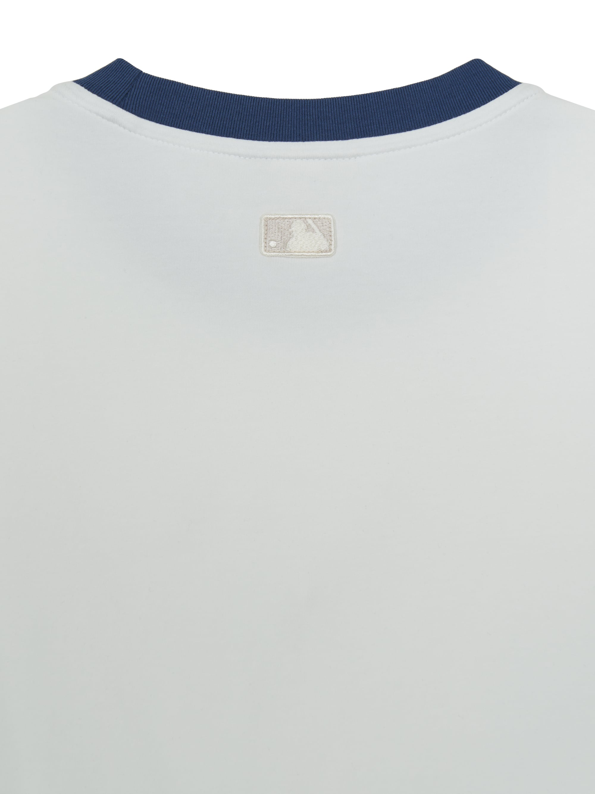 Women's Sportive Cursive Ringer Crop T-shirts