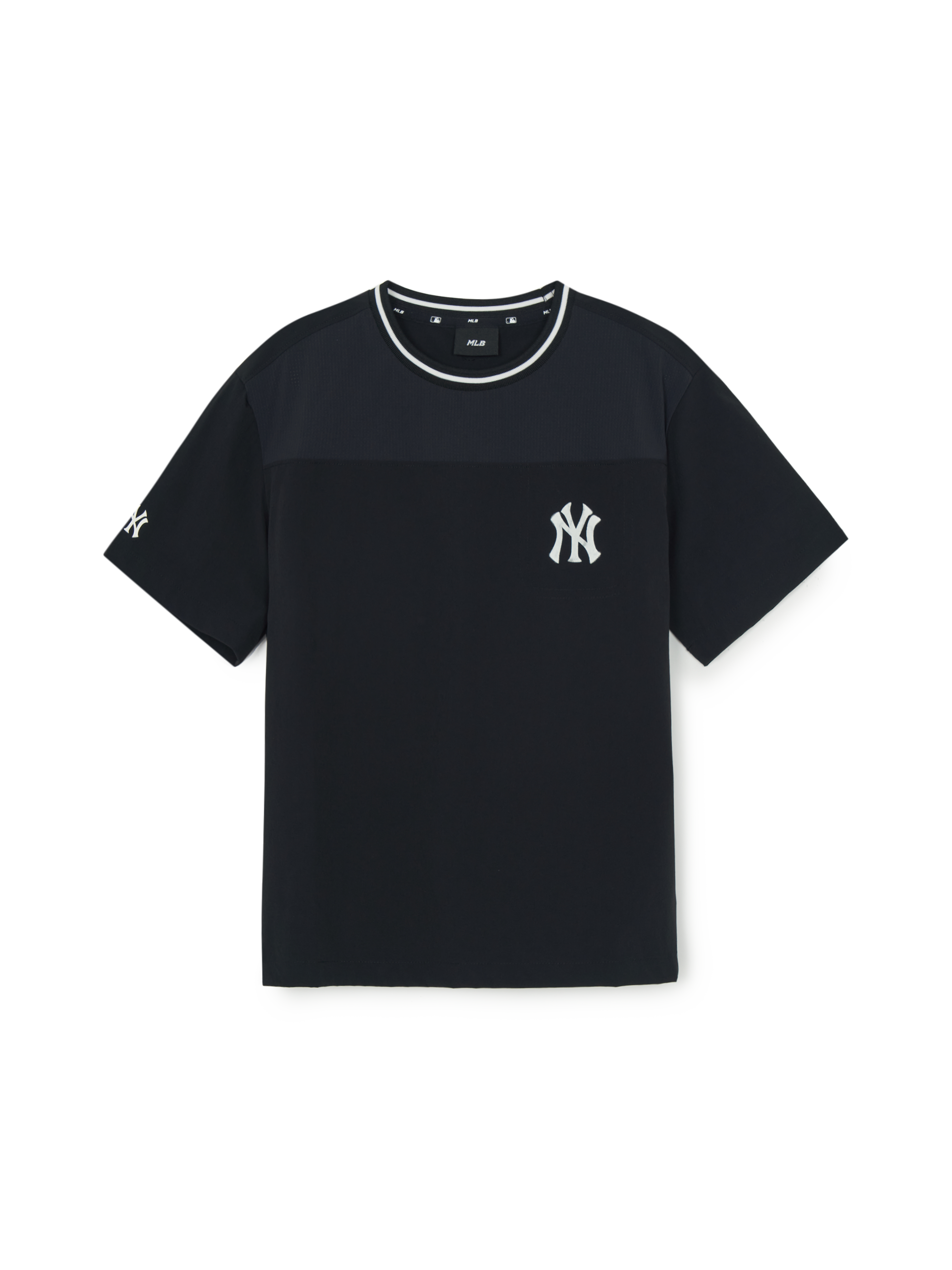Street Basic Woven V-Neck T-Shirt