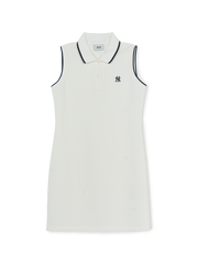 Women's Varsity Slim Fit Collar Sleeveless Ops