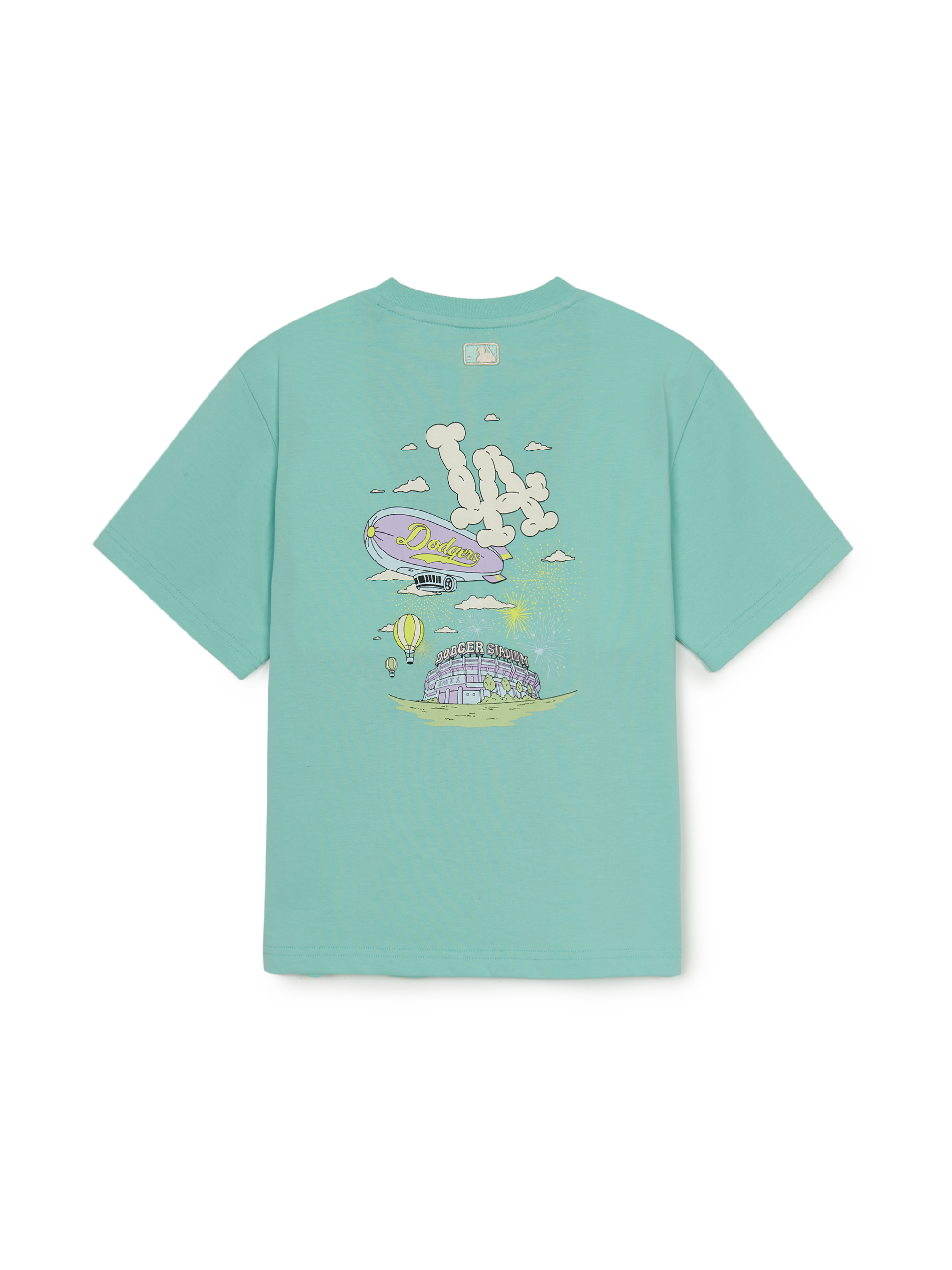Sportive Summer Cloud Artwork T-shirt