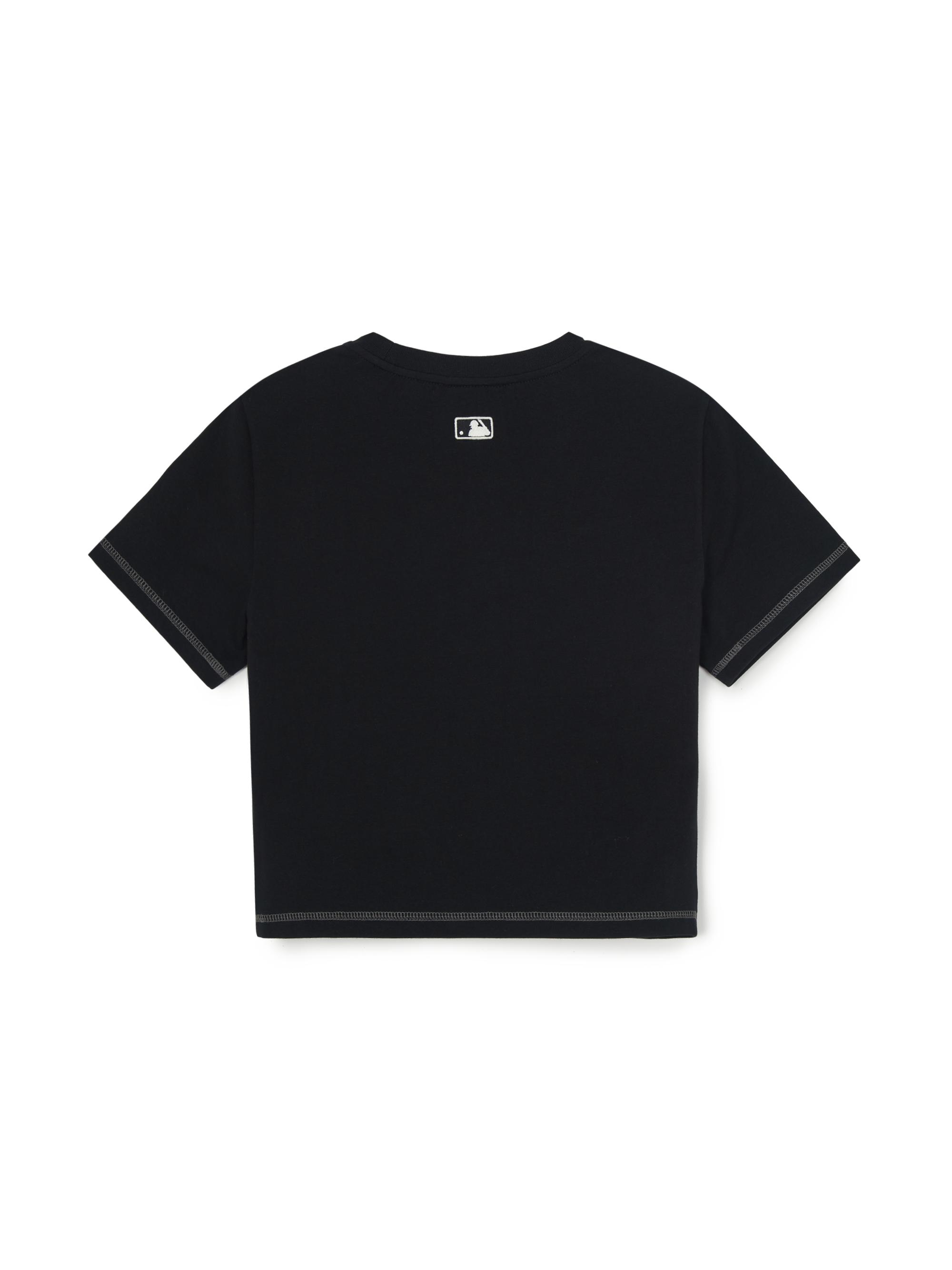 Women's Basic Small Logo Slim Crop Fit T-shirts