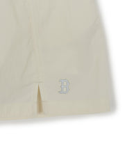 Women's Gorpcore Glossy Shirring Mini Skirt