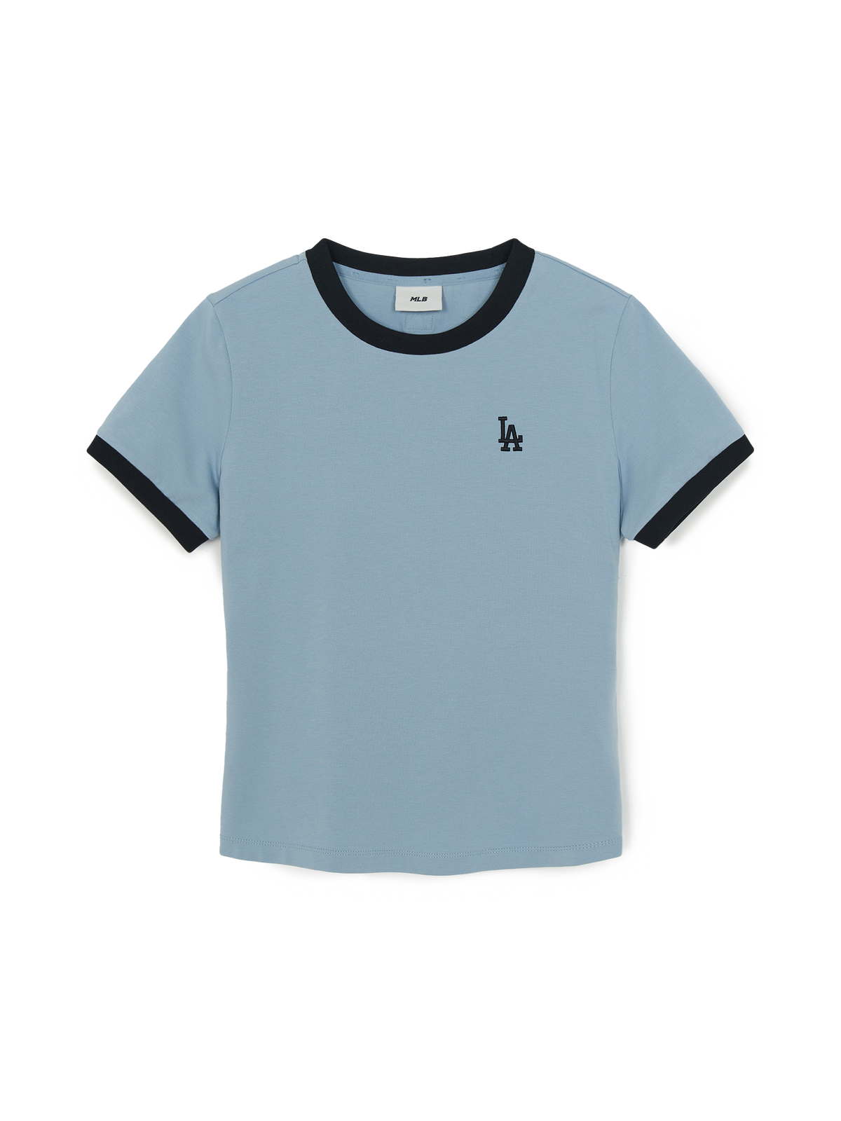Women's Basic Small Logo Ringer T-shirts