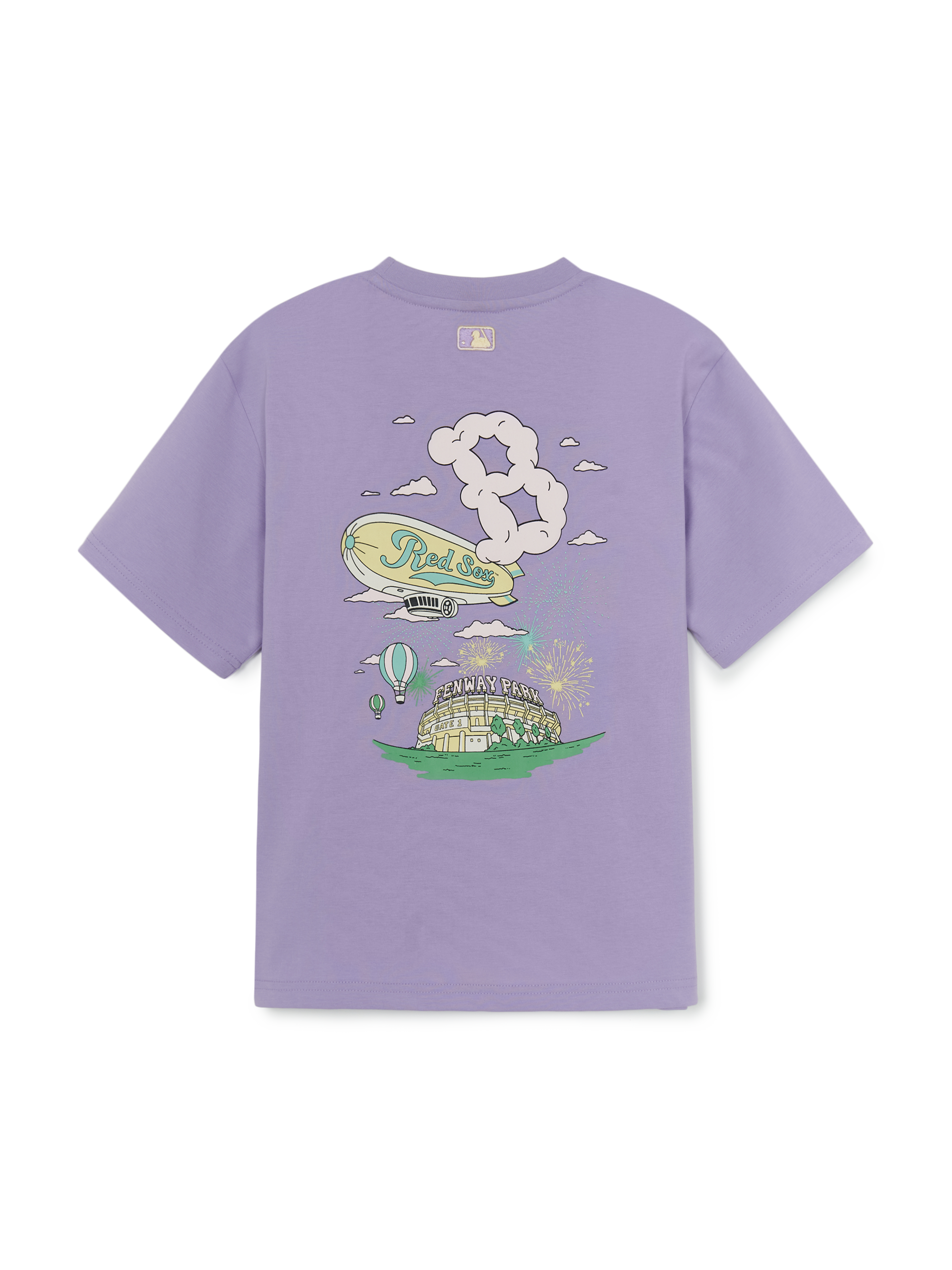 Sportive Summer Cloud Artwork T-shirt