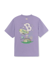 Sportive Summer Cloud Artwork T-shirt