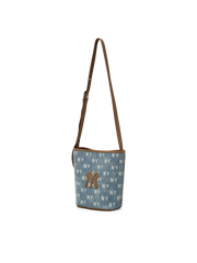 Classic Monogram Vintage Denim Bucket Bag