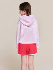 Girl's Street Mesh Hood Zip-Up 3P Set