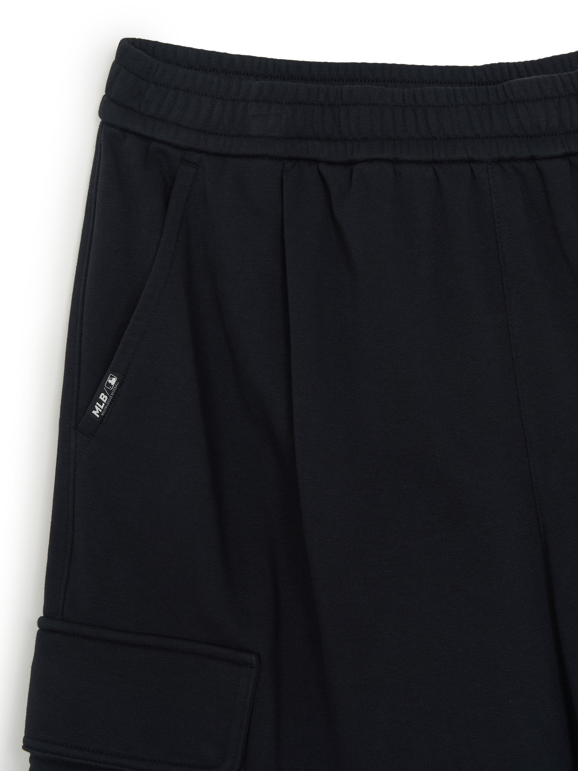 BASIC SMALL LOGO CARGO BERMUDA PANTS